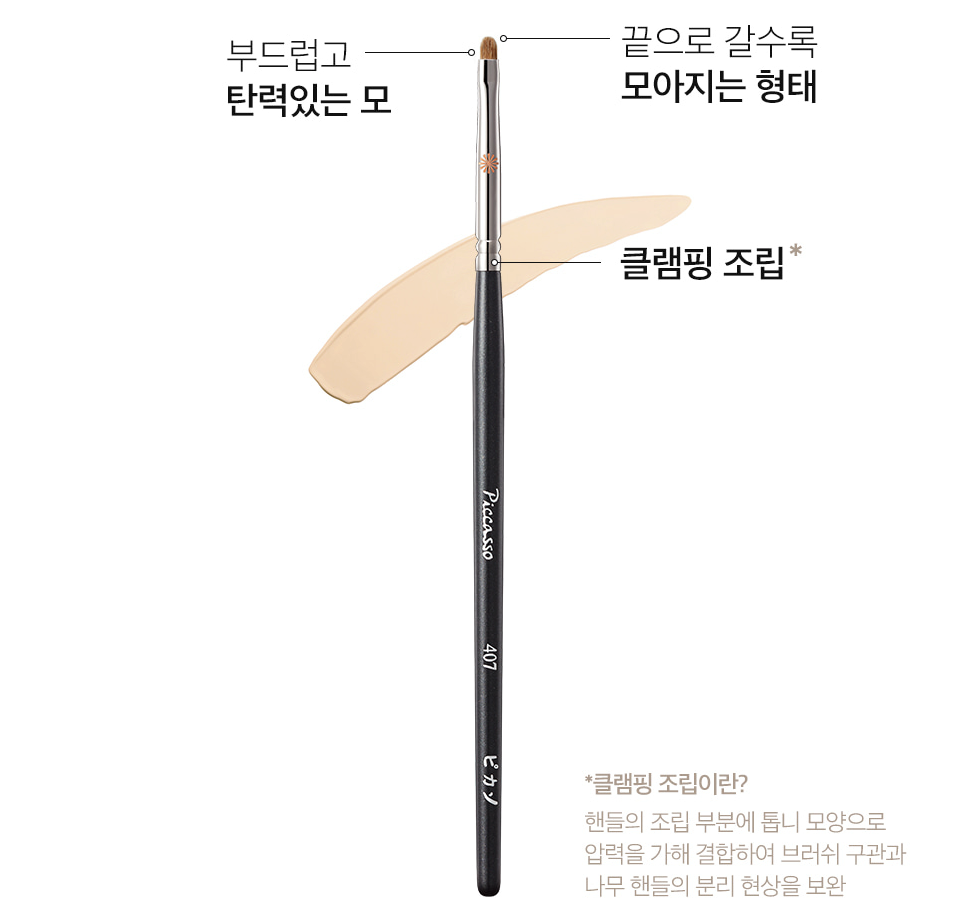 Piccasso 407 Concealer Brush